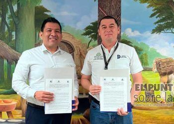 Tecnológico de Carrillo Puerto suscribe convenio con Canaco de Chetumal