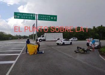 Otro accidente hoy, en el mismo entronque del periférico