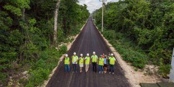 Tulum: entrega Marciano Dzul nuevo acceso a relleno sanitario