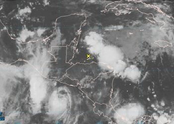 Se pronostica lluvia por zona de baja presión frente a las costas de Quintana Roo