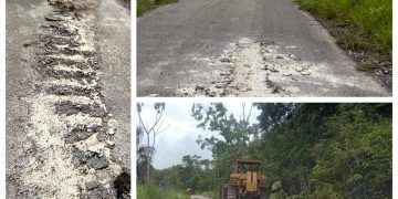 Funcionario del gobierno del «Cambio» destruye tramo carretero
