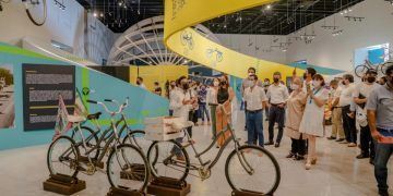 Compañía transportista participa en exposición dedicada a la bicicleta en Yucatán