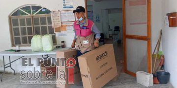 El 93 por ciento de los paquetes electorales ya fueron repartidos