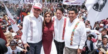 Acude Mara Lezama a encuentro de unidad de MORENA nacional