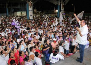 Impactante cierre de campaña de Nivardo Mena