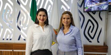Coordinación total con el ayuntamiento en beneficio del pueblo, se reúnen Estefanía Mercado y Lilí Campos