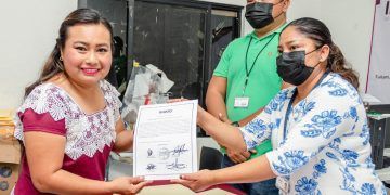 SILVIA DZUL ES LA DIPUTADA MÁS VOTADA CON 34,407 VOTOS; Fiesta en Tulum al expedirse la constancia de mayoría que la acredita como legisladora electa