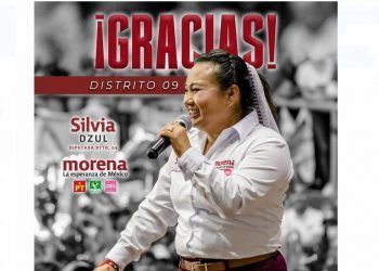 ¡Triunfó el pueblo! ¡No les fallaré!: Silvia Dzul Sánchez