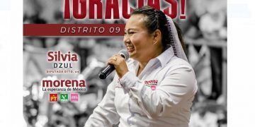 ¡Triunfó el pueblo! ¡No les fallaré!: Silvia Dzul Sánchez