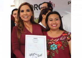 Acompaña Silvia Dzul a la entrega de constancia de Mara Lezama como gobernadora electa de Quintana Roo