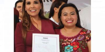 Acompaña Silvia Dzul a la entrega de constancia de Mara Lezama como gobernadora electa de Quintana Roo