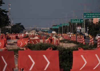 A punto de iniciar vacaciones de verano preparan trabajos en dos puntos de la carretera Cancún-Playa del Carmen