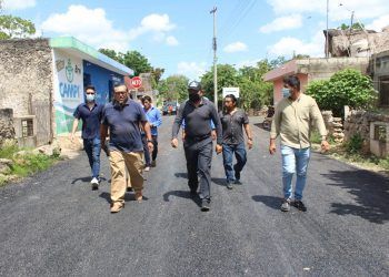 Kanxoc amaneció con calles en mejores condiciones
