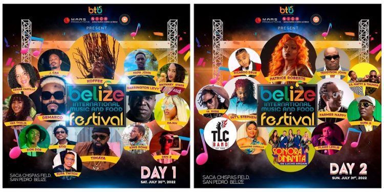 La isla bonita, sede a fin de mes del primer festival de música y gastronomía de Belice