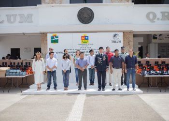 Refuerza su parque vehicular y adopta Tulum tecnología de vanguardia en cámaras policiales