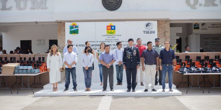 Refuerza su parque vehicular y adopta Tulum tecnología de vanguardia en cámaras policiales