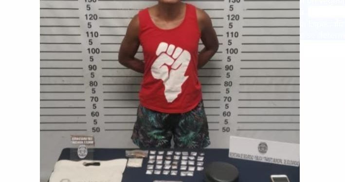 Sorprenden en Playa del Carmen a guatemalteco con varios tipos de droga