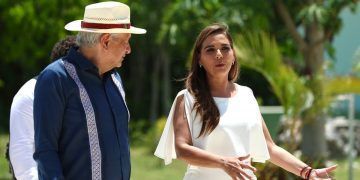 Mara Lezama se reúne con el presidente López Obrador