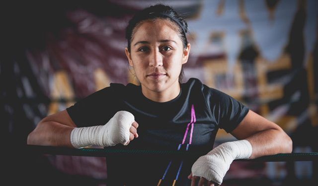 La “Niña” Gómez, ansiosa de defender el cetro ante Kim Clavel