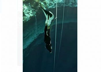 Pepe Salcedo y Pedro Tapia, competirán en el Agujero Azul de Deans Bahamas