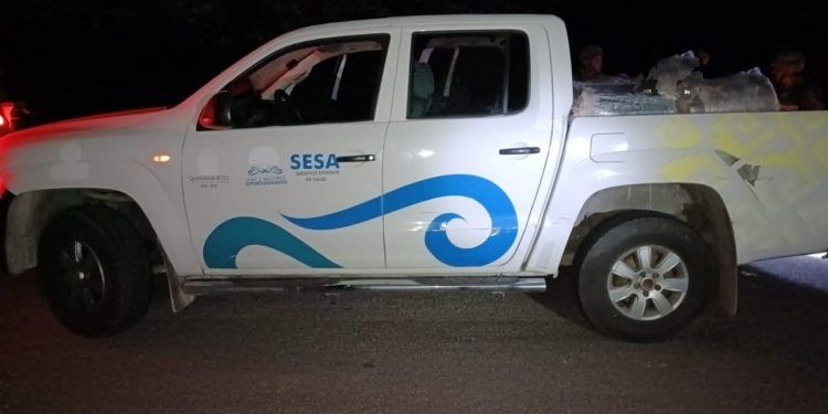 Usan vehículo de la Secretaría de Salud para transportar Marihuana