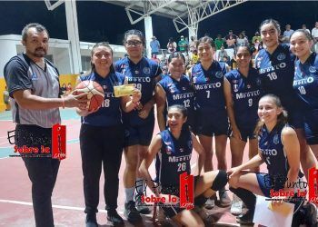 Escuela Modelo Valladolid se proclama campeón femenil en la Liga de Básquetbol Zací