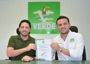 Designa PVEM a Renán Sánchez como coordinador de la bancada Verde para la XVII Legislatura de Quintana Roo
