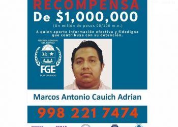 Ofrecen en Cancún un millón de pesos a quien ayude a encontrar a presunto secuestrador de menor