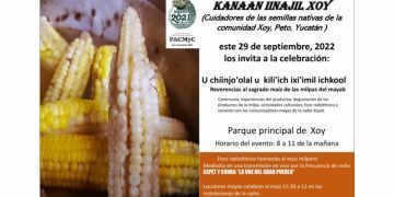 Milperos de Xoy, celebran este 29 de septiembre, al maíz maya