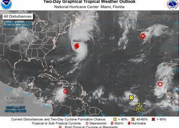Se forma la depresión tropical número Nueve del Atlántico