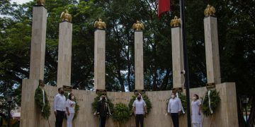 Conmemoración del 175 aniversario de la Gesta Heroica de la Defensa de Chapultepec