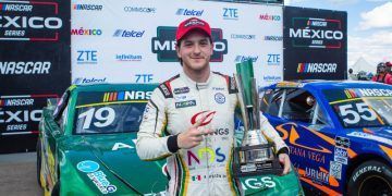 Rodrigo Rejón y el Ggg Racing Team, volvieron al podio de Nascar Challenge en Aguascalientes