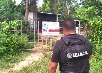 Asegura FGE Quintana Roo vehículos, cartuchos, chalecos y drogas durante cateo en Othón P. Blanco