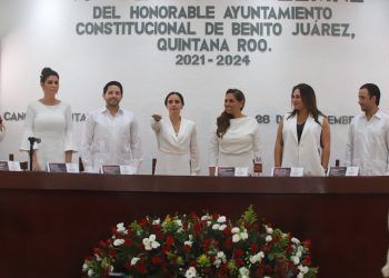 Trabajemos juntos porque Cancún nos une: presidenta municipal, Ana Patricia Peralta De La Peña