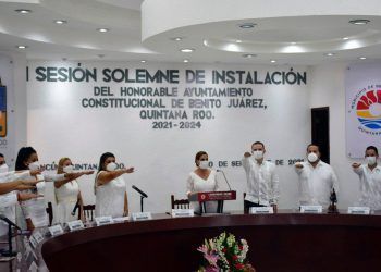 Se despide Pablo Bustamante del Cabildo en Benito Juárez, para continuar trabajando por la transformación de Quintana Roo