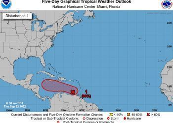 COEPROC pide a la ciudadanía mantenerse informada por zona de baja presión en el Caribe
