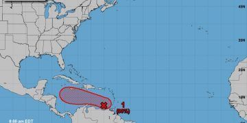 COEPROC pide a la ciudadanía mantenerse informada por zona de baja presión en el Caribe