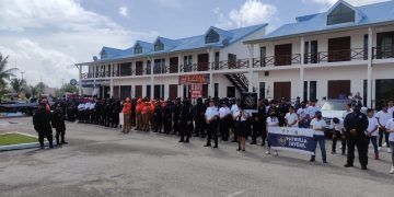 Exigen policías pago de viáticos después del desfile