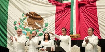 Histórica toma de protesta de Mara Lezama como primera gobernadora de Quintana Roo
