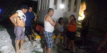 Marina–armada de México rescata a cuatro personas en inmediaciones de puerto Juárez, Quintana Roo