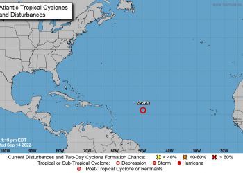 Se forma la depresión tropical “Siete” en el Atlántico