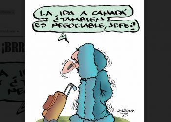 COLINAS: ¡BRR! Ya le dio frio