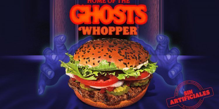 Burger King se adueña de la temporada más escalofriante de todas con ‘Home of the Ghosts’ y ‘Halloween Whopper’ edición limitada