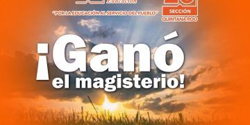 Triunfa la planilla roja en elecciones de maestros