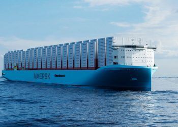 Continúa A.P. Moller – Maersk la transformación ecológica con seis nuevos buques portacontenedores