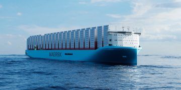 Continúa A.P. Moller – Maersk la transformación ecológica con seis nuevos buques portacontenedores