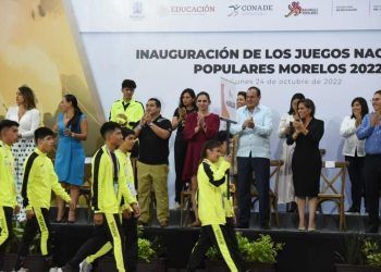Acompaña Mara Lezama a deportistas quintanarroenses en los Juegos Nacionales Populares 2022