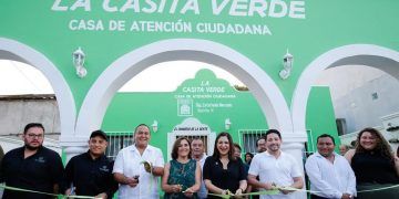 Inaugura Estefanía Mercado primera oficina de atención ciudadana “La Casita Verde”