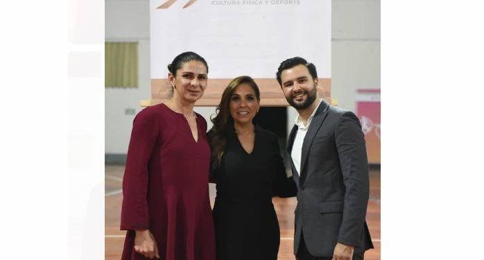Acuerdan Mara Lezama y Ana Gabriela Guevara sumar esfuerzos para impulsar el deporte en Quintana Roo