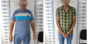 Detienen a dos sicarios por su probable participación en homicidio de elemento del Ejercito